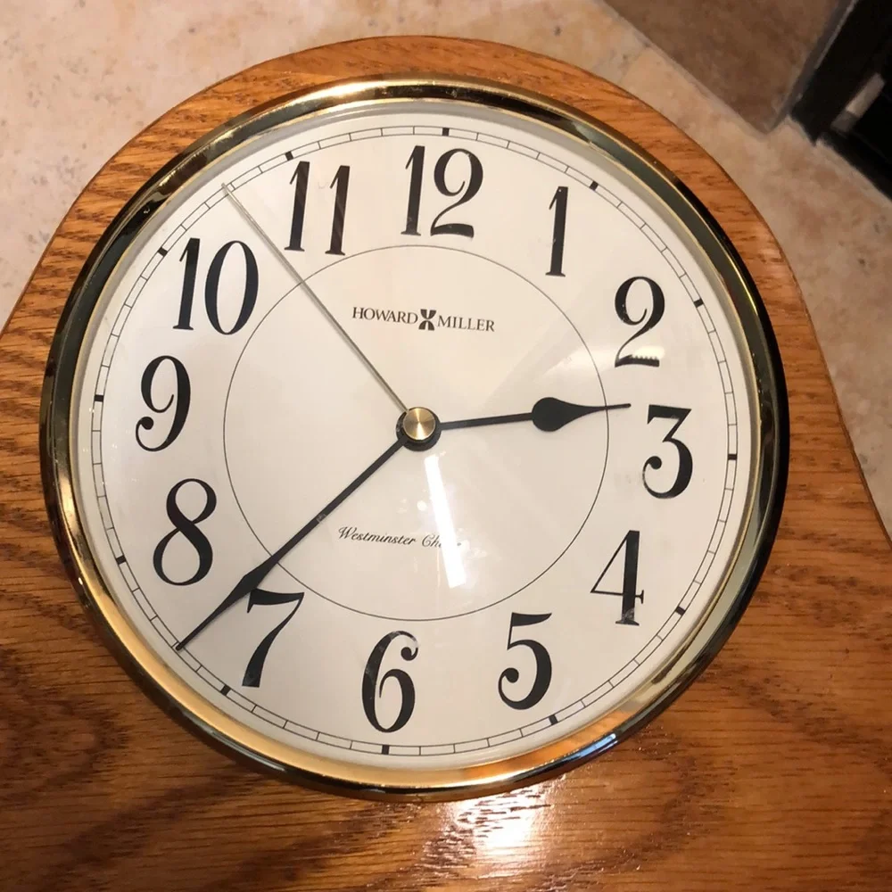 HOWARD MILLER DOMED MANTLE CLOCK